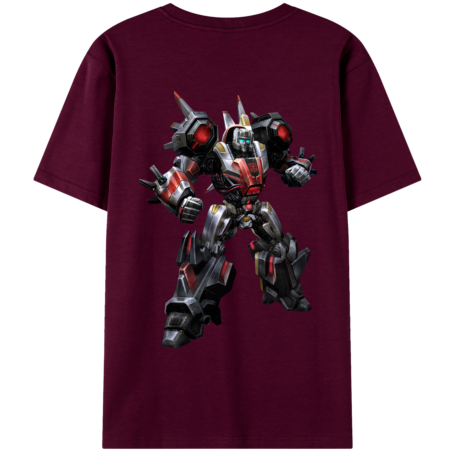 （画像用） Transformers トランスフォーマー レディース半袖Tシャツ(バックプリント)